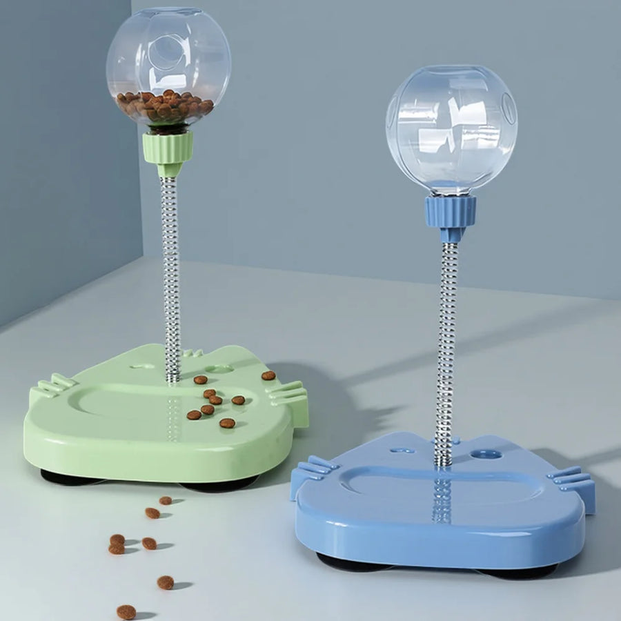 Glanvera Wobble Puzzle Feeder — The Cat Toy That Thinks For Itself